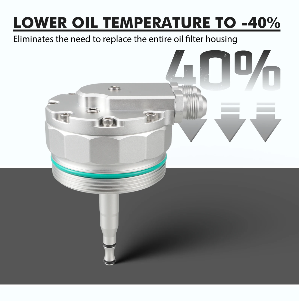 BMW Oil Filter Lid with Oil Cooler Fittings