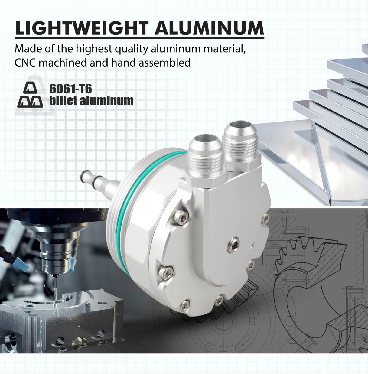 BMW Oil Filter Lid with Oil Cooler Fittings