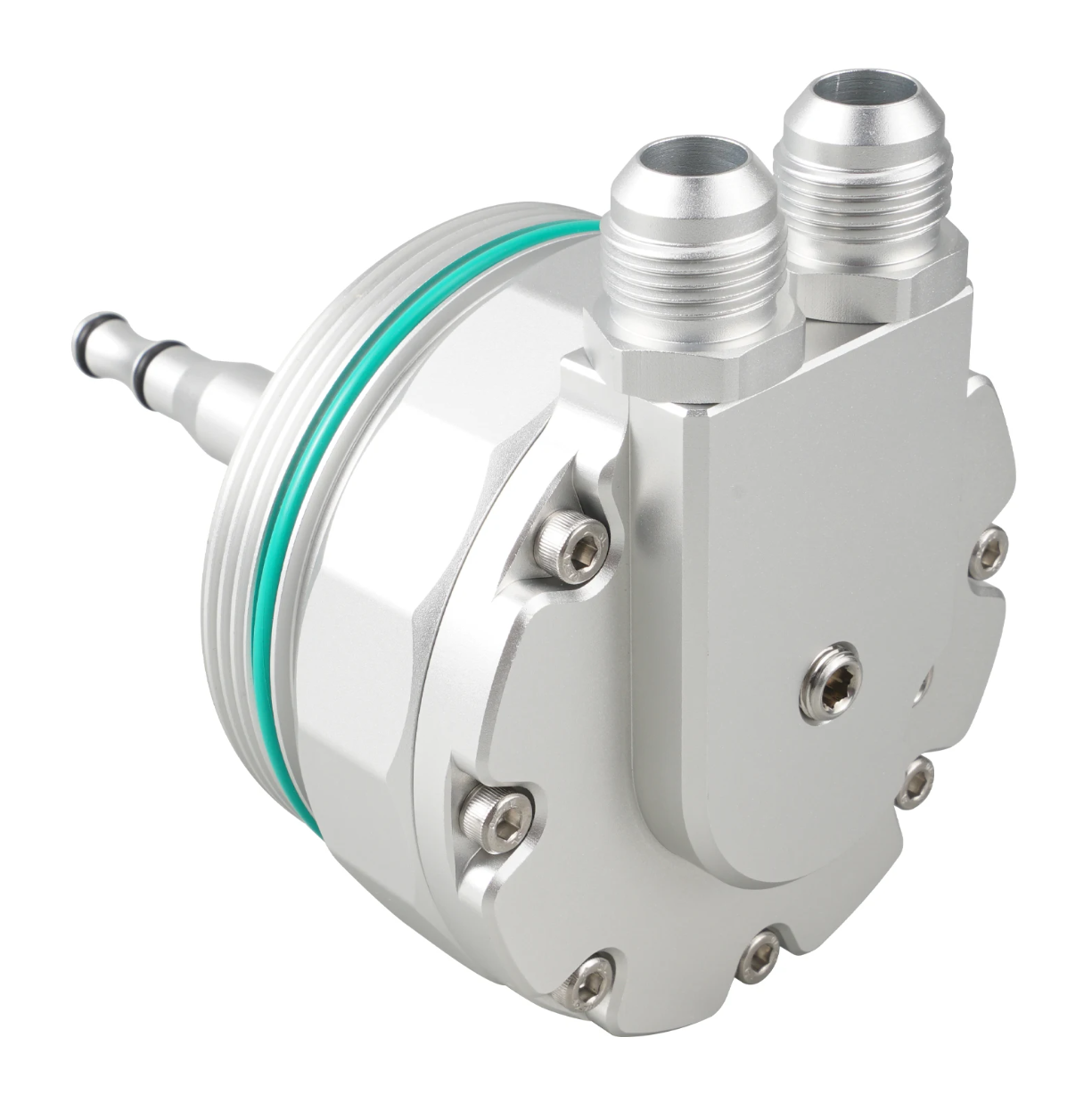 BMW Oil Filter Lid with Oil Cooler Fittings