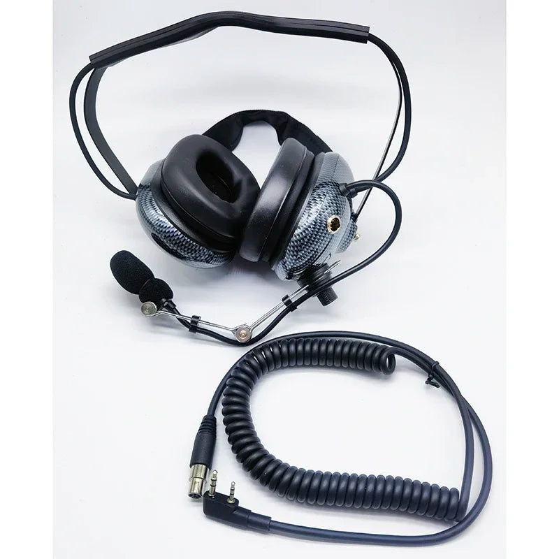 H41-CF Carbon Fiber Behind Head Headset